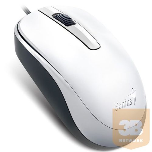 Genius optical wired mouse DX-120, White