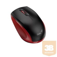   Genius Egér - NX-8006S (Vezeték nélküli, rádiós 2,4GHz, USB, 3 gomb, DPI, piros)