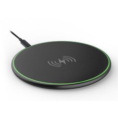   S-Link Vezeték nélküli töltő  -  SW-CWF80  ( 5V/2A, 10W, 1m kábel, fekete)