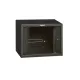 LEGRAND fali rack szekrény 19' 9U MAG: 494 SZÉL: 600 MÉLY: 450 antracit egyrészes üvegajtós készre szerelt MAX: 27 kg L