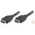 Manhattan HDMI kábel, monitor, HDMI/HDMI 5m, árnyékolt, fekete, Ethernet Chanel