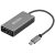 S-Link Átalakító - SW-U510 (USB Bemenet:USB Type-C, Kiemenet: Display port, fém, szürke)