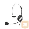 SANDBERG Headset mikrofonnal, USB Mono Headset Saver