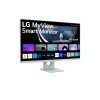 LG Smart IPS monitor 31.5" 32SR50F-G, 1920x1080, 16:9, 250cd/m2, 8ms, 2xHDMI/2xUSB/Bluetooth/AirPlay, hangszóró