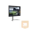 LG Nano IPS monitor 31.5" 32UQ85R, 3840x2160, 16:9, 400cd/m2, 5ms, 2xHDMI/DisplayPort/USB-C/3xUSB, Pivot, hangszóró