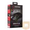 Rampage Egér Gamer - SMX-R85 GENTLE (6400DPI, 6 gomb, makro, RGB LED, harisnyázott kábel, fekete)