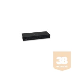   Equip 33271903 HDMI Matrix-Switch (4x2 Port, 4K*2K felbontás, SPDIF, 48 bit, 3,5mm Jack, Blu-ray támogatás)