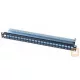 AMP Moduláris 24 portos patchpanel, SL betéthez, 1U, fekete (336526-1)