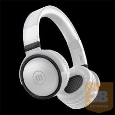   MAXELL Fejhallgató, BT-B52, headset, integrált mikrofon, Bluetooth & 3.5mm Jack, Fekete-fehér
