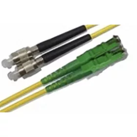   LINKEASY E2000/APC-FC/UPC SM duplex patch kábel, OS2 G657.A1 fiber, LSOH 12m