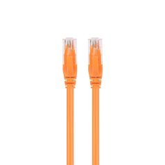   S-link Kábel - SL-CAT601TR (UTP patch kábel, CAT6, narancssárga, 1m)