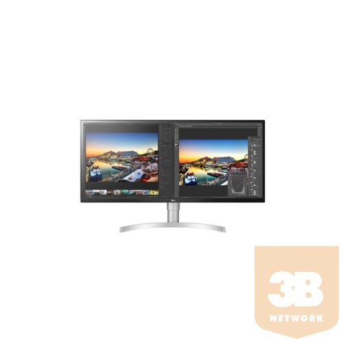 LG IPS Monitor 34" - 34WL850-W, 3440x1440, 21:9, 350 cd/m2, 5ms, 2xHDMI, DisplayPort, ThunderBolt, 2xUSB, Freesync,HDR10