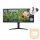 LG UltraWide™ IPS HDR10 monitor 34" 34WP65G-B, 2560x1080, 21:9, 5ms, 400cd/m2, 75Hz, HDMI/DP/USB-C/Audio out, FreeSync