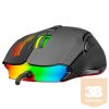 Rampage Egér Gamer - SMX-G38 CLAW (7200DPI, 8 gomb, makro, RGB LED, 1,8m harisnyázott kábel, fekete)