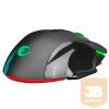 Rampage Egér Gamer - SMX-G38 CLAW (7200DPI, 8 gomb, makro, RGB LED, 1,8m harisnyázott kábel, fekete)