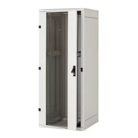   KELINE Rack Szekrény 27U 600x1000mm álló, Biztonsági üvegajtóval, Levehető oldal/hátfal Max.teherbírás: 800kg