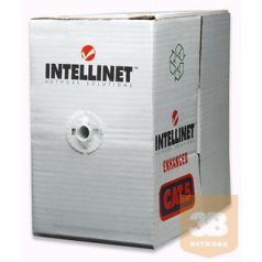   Intellinet installációs kábel UTP 4x2 kat.5e, CCA, 305m, szürke