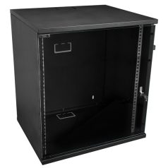   S-Link fali rackszekrény - 12U 19" fali kivitel (540x530x400mm) lapraszerelt