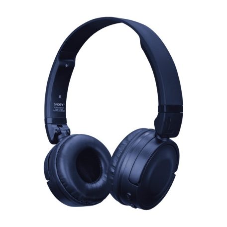 Snopy Fejhallgató Vezeték Nélküli - SN-XBK33 BATTY Blue (Bluetooth/AUX/TF Card, hang.szab., mikrofon, kék)