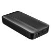 S-Link Powerbank - P201 20000mAh (2xUSB, Micro usb, Type-C, led, fekete)