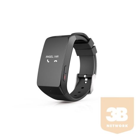 MyKronoz Zewatch 2 okosóra 128x32 mm (Bluetooth, microUSB, Lépésszámláló, Multi-touch kijelző, SMS, MMS) Fekete