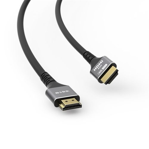 S-Link Kábel - SLX-HD4K05 (HDMI2.0 kábel, 4K/60Hz, apa/apa, aranyozott, 5m)