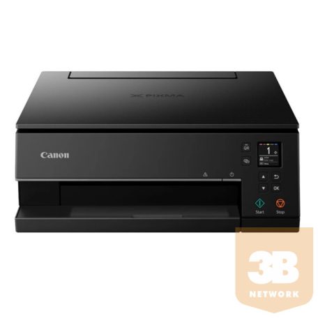 CANON Nyomtató - Pixma TS6350A (Tintasugaras, Multifunkciós, 4800x1200 dpi, WiFi, fekete)