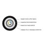 KELINE Optikai Kábel OM4 50/125 µm LSOH 1000N 4-szálas (Méretve vágva rendelhető)