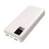 S-Link Powerbank - G230 20000mAh (2xUSB, Micro usb, Type-C, PD20W+QC3.0, led, fehér)