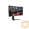 LG Ívelt Gaming 160Hz Nano IPS monitor 37.5" 38GN950P, 3840x1600, 21:9, 450cd/m2, 1ms, 2xHDMI/DisplayPort/3xUSB