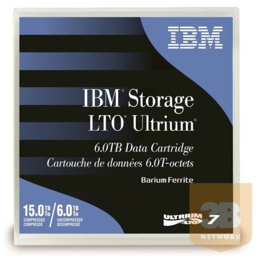 IBM Adatkazetta Ultrium 6TB/15TB LTO7