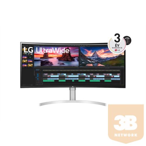 LG 38WN95CP-W.AEU 38inch IPS QHD+ UltraWide Curved HDMI DP USB-C