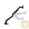 Multibrackets asztali rögzítő VESA Gas Lift Arm Single Black HD, dönthető, forgatható konzol, 15-32", fekete, 9-21kg