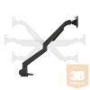 Multibrackets asztali rögzítő VESA Gas Lift Arm Single Black HD, dönthető, forgatható konzol, 15-32", fekete, 9-21kg