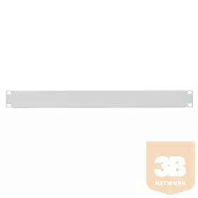 LOGILINK- 19'' takaró panel, 1U, szürke