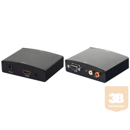 VGA+audio-HDMI converter