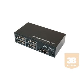 VGA + audio (3,5Jack) distributor 4