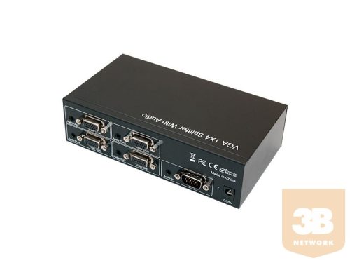 VGA + audio (3,5Jack) distributor 4