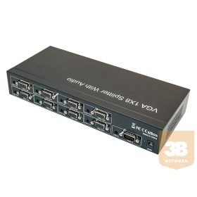 VGA + audio (3,5Jack) distributor 8