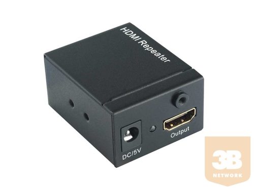 HDMI repeater, állítható, nagy sávszélességgel