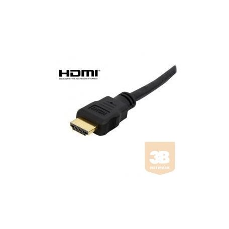 HDMI-HDMI kábel, 1.8m, aranyozott