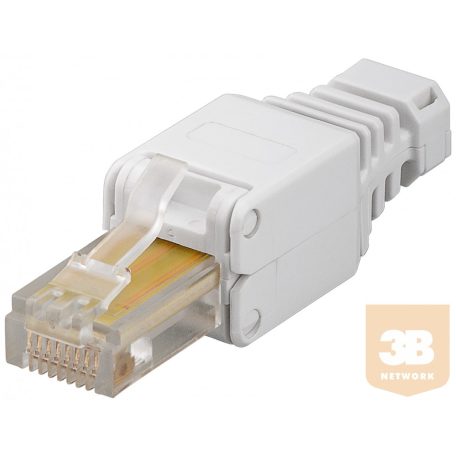 RJ45 krimpelés mentes dugó CAT5e fali kábelhez