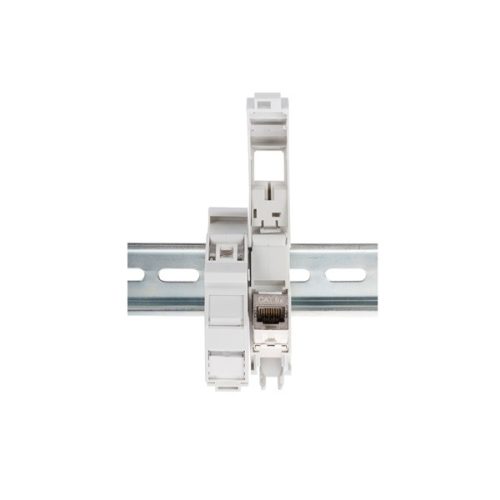 DIGITUS AN-25187 DIN sínre szerelhető üres aljzat