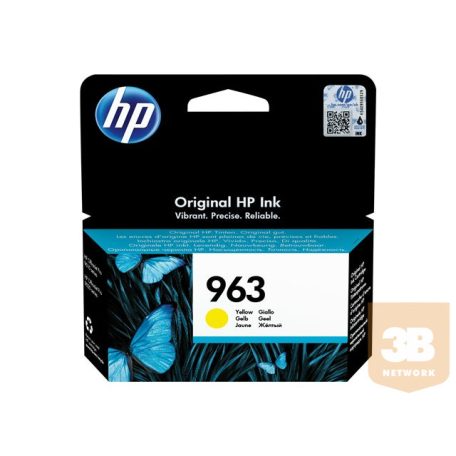 HP 963 Yellow Original Ink Cartridge