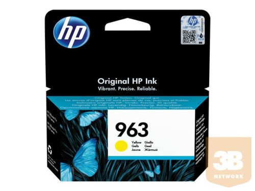 HP 963 Yellow Original Ink Cartridge