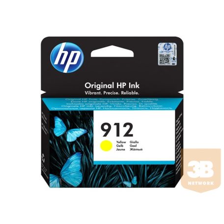 HP 912 Yellow Ink Cartridge