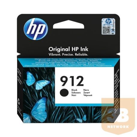 HP Patron T3YL80AE (HP No912) Officejet, fekete, 300/oldal