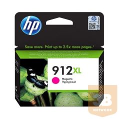 HP Patron 3YL82AE (HP No912XL) Officejet, magenta, 825/oldal