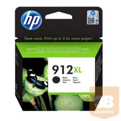HP Patron 3YL84AE (HP No912XL) Officejet, fekete 825/oldal