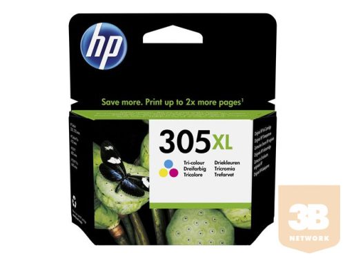 HP 305XL High Yield Tri-color Original Ink Cartridge